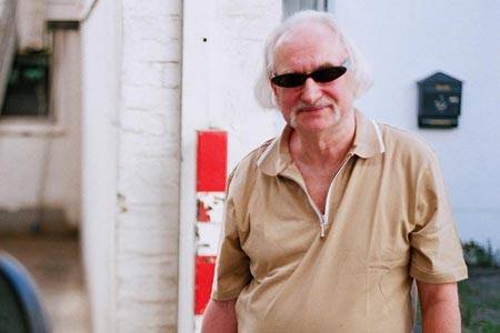 Picture is Holger Czukay, bass player for CAN.